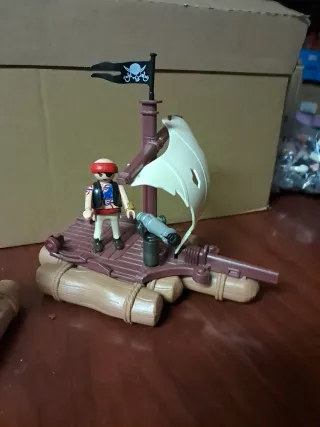 Playmobil Piratas Barco y Figura