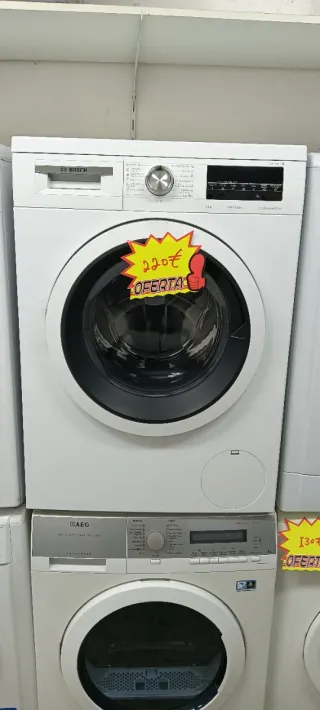 Lavadora Bosch 9 KG Serie 6 ECO SILENCE DRIVE A+++