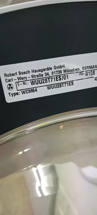 Lavadora Bosch 9 KG Serie 6 ECO SILENCE DRIVE A+++