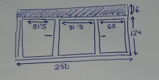 Ventana Cortizo 3 hojas