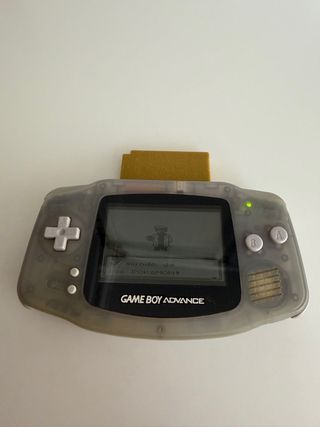 Game Boy Advance Gris Transparente