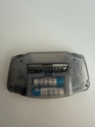 Game Boy Advance Gris Transparente