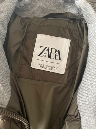Chaqueta Zara acolchada chico