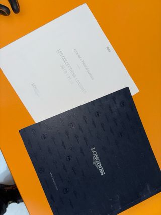 8 Movimenti Longines + Catalogo e Listino