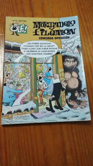 Concurso oposición (Olé! Mortadelo 73) (Spanish...