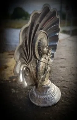 Figura Religiosa Antigua Santa Gema