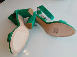Sandalias Zara Talla 40 Tacón 8cm