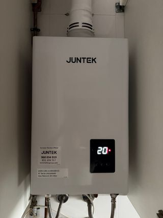 Calentador de gas JUNTEK sin estrenar