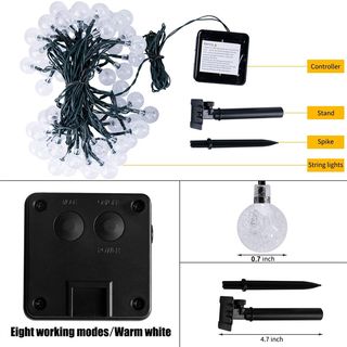 Guirnalda Solar 12M 100 LED