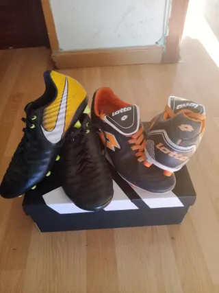 2 Pares Zapatillas Tacos Lotto y Nike