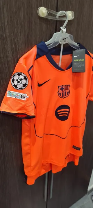 Conjunto Barcelona infantil y adulto