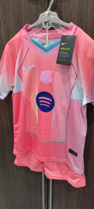 Conjunto Barcelona infantil y adulto