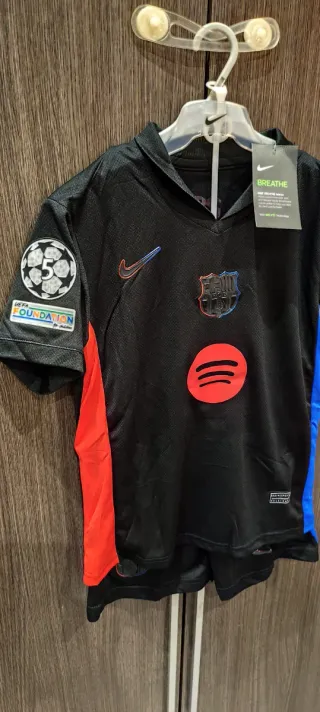 Conjunto Barcelona infantil y adulto