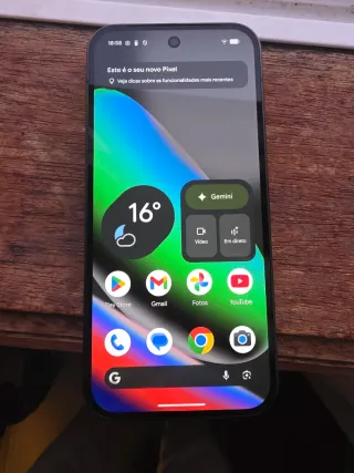 Google Pixel 10 Preto/Multicor