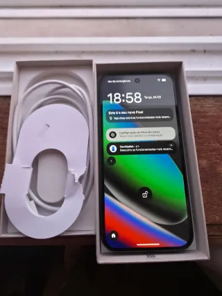 Google Pixel 10 Preto/Multicor