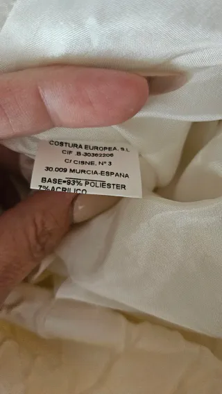 Conjunto Vestido y Chaqueta Blanco