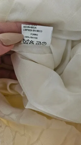 Conjunto Vestido y Chaqueta Blanco