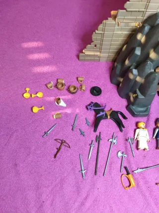 Castillo Torre Barón Playmobil con figuras