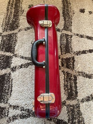 Funda Fibra Vidrio Trompeta Roja