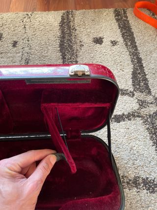 Funda Fibra Vidrio Trompeta Roja