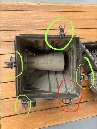 Caja Filtro Aire BMW E36