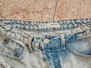 Shorts vaqueros Stradivarius desgastados