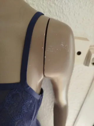 Body Esmara encaje azul talla 90B