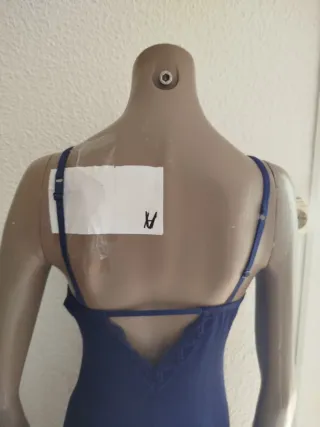 Body Esmara encaje azul talla 90B