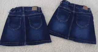 2 Faldas Vaqueras Talla 5