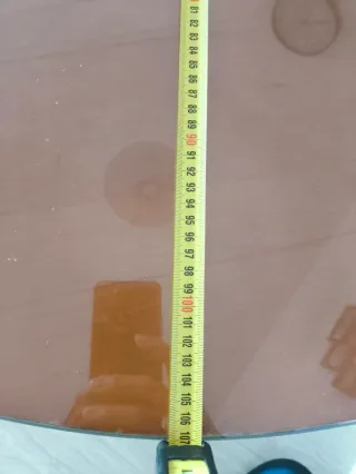 Mesa comedor redonda extensible