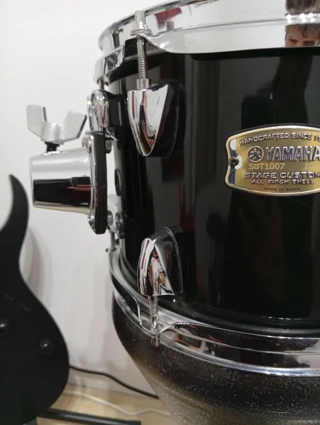 Tom 10 Yamaha Stage Custom Negro