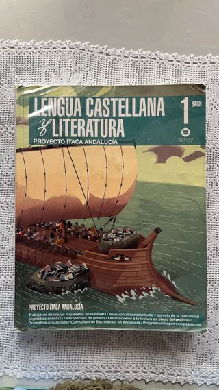 Libro de Lengua y Literatura 1ºBachillerato