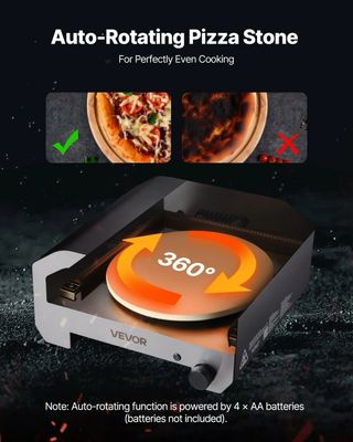 Horno Pizza napolitana Automático VEVOR 16