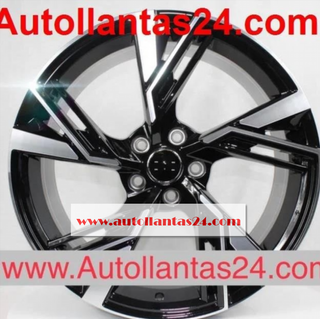 Kit de 4 llantas para Audi rs620 black pul