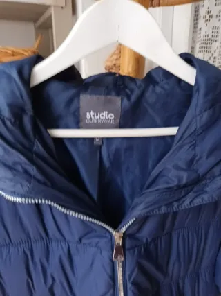 Abrigo azul Studio Collection