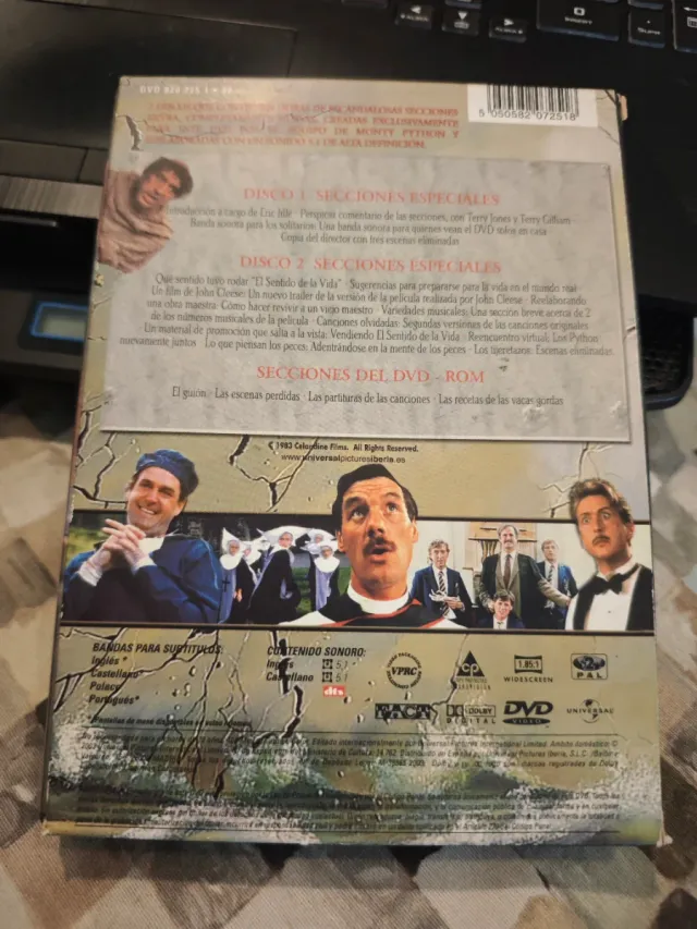 DVD Monty Python El Sentido de la Vida