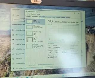 Portátil HP 15 16GB RAM 4 núcleos