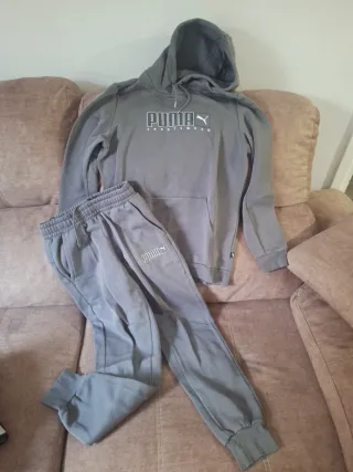 Chándal Puma Gris Completo