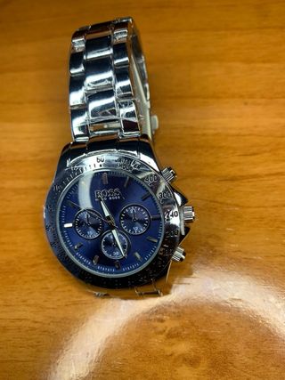 Reloj Hugo Boss Azul Plateado