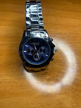 Reloj Hugo Boss Azul Plateado