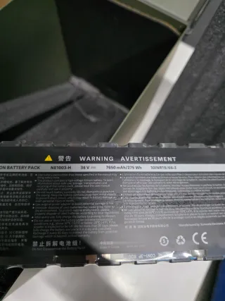 Batería patinete Xiaomi 1S 280Wh Original