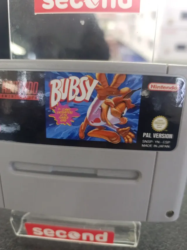 Bubsy Super Nintendo PAL