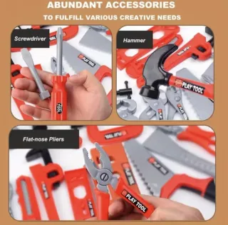 Kit Herramientas Juguete 38 Piezas