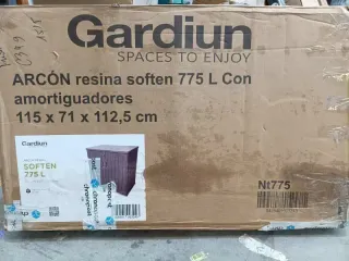 Gardiun Arcón Exterior para Jardín Soften 775 l