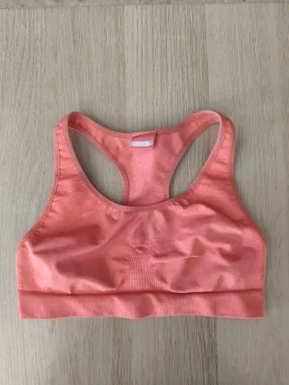 Top deportivo color salmon talla S