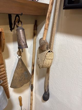 Antigüedades Decoración Jute Metal Madera