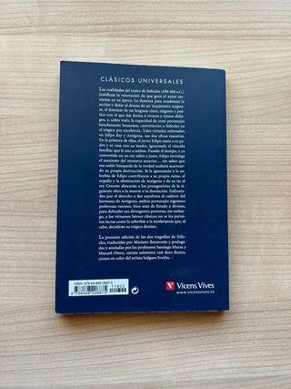 Edipo Rey, Antígona, ESO. Auxiliar