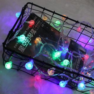 Guirnalda Solar LED Multicolor 6.5m