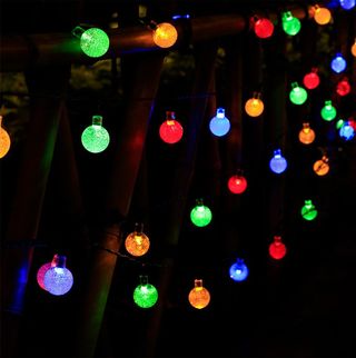 Guirnalda Solar LED Multicolor 6.5m