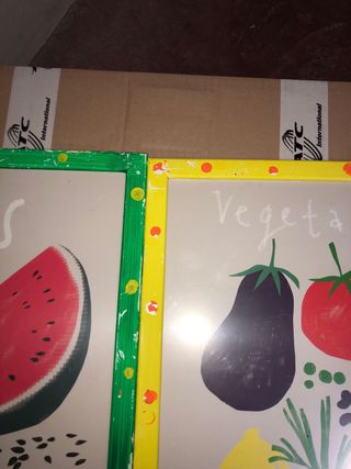 Stampe decorative frutta, verdura ed erbe